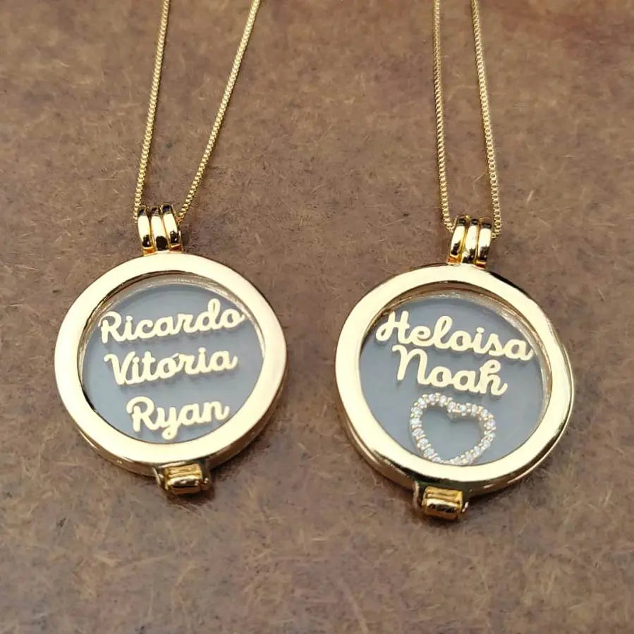 Colar personalizado Cápsula