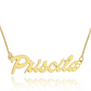 Colar Personalizado com nome. Letras cursiva.