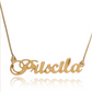Colar Personalizado com nome. Letras cursiva.